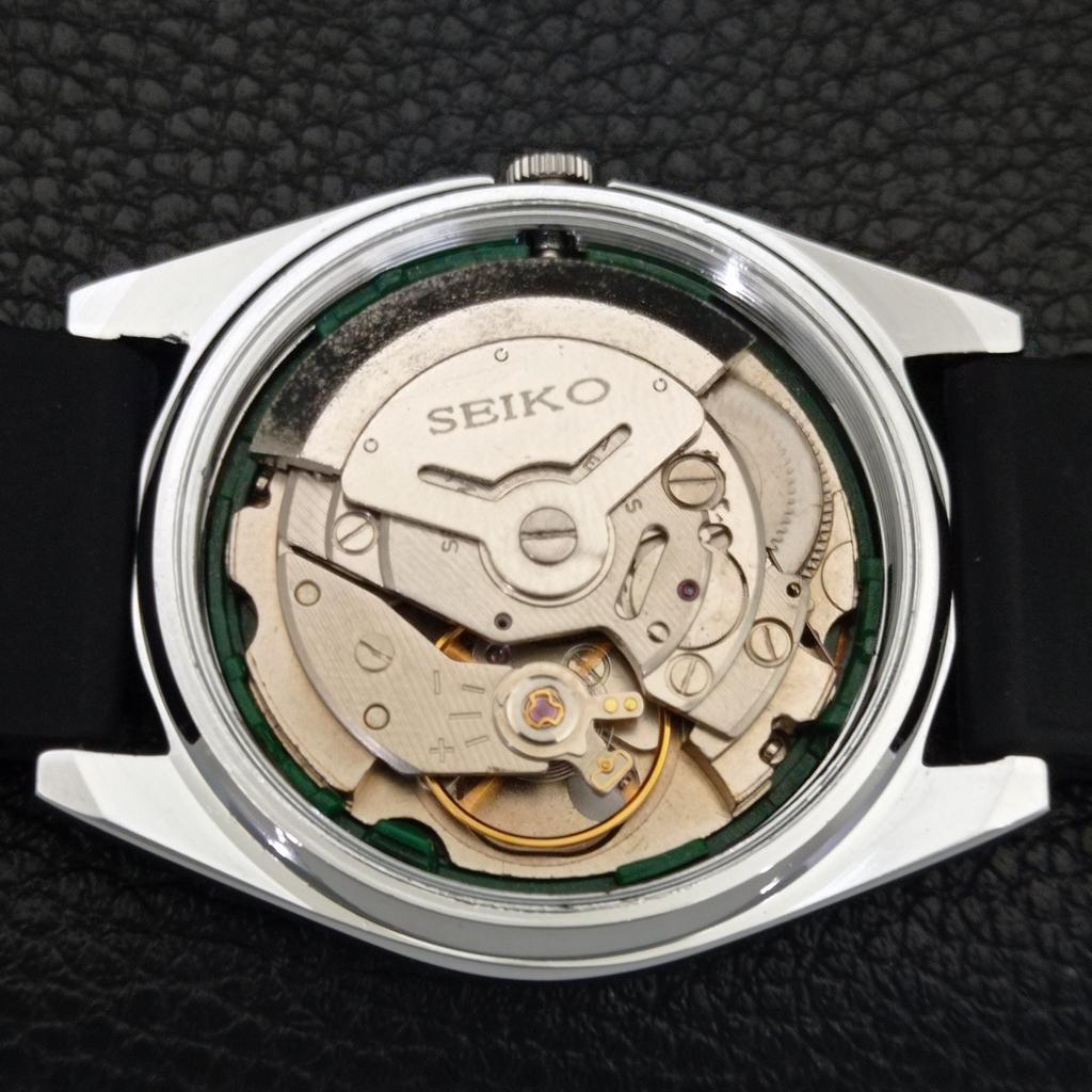 VINTAGE REFURBISHED SEIKO 5 AUTOMATIC 6309A JAPAN MENS WHITE WATCH a441689-1 Sk-a441689