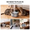 Smart Cat Water Fountain 3.5L Wireless Pet Water Purifier with Motion Sensor Automatic Filtering Large 4000mAh Battery Mute Pump