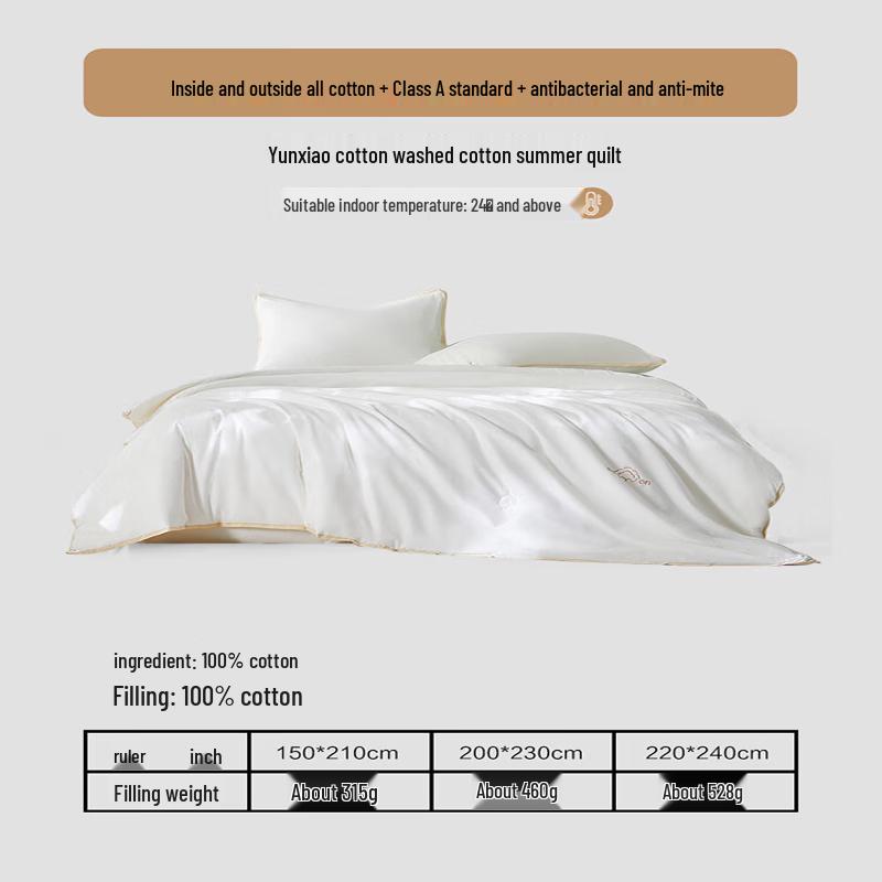 Mercury Home Textiles Xinjiang Cotton Summer Quilt