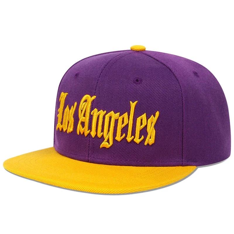 Unisex Los Angeles Stickerei Hip-Hop Hüte Frühling Herbst Outdoor Verstellbare Lässige Baseballkappen Trucker Caps Sonnenschutzhut blue