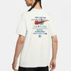 Nike Logo Print Breathable Short Sleeve T-Shirt Men Tops White DA1490-101