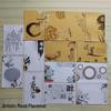 Creative Calligraphy Food Plating Paper