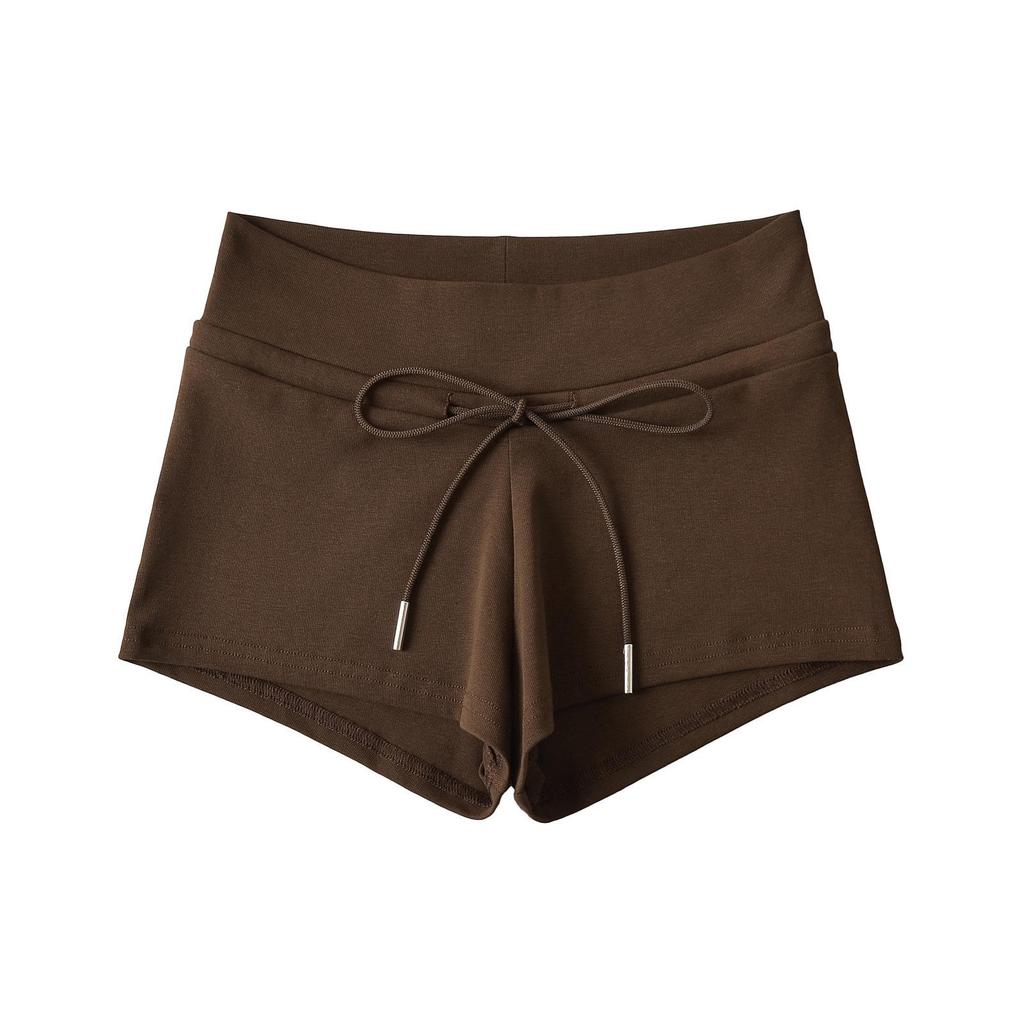 2024 Women’s Low-Waist Lace-Up Slim Fit Summer Sports Shorts