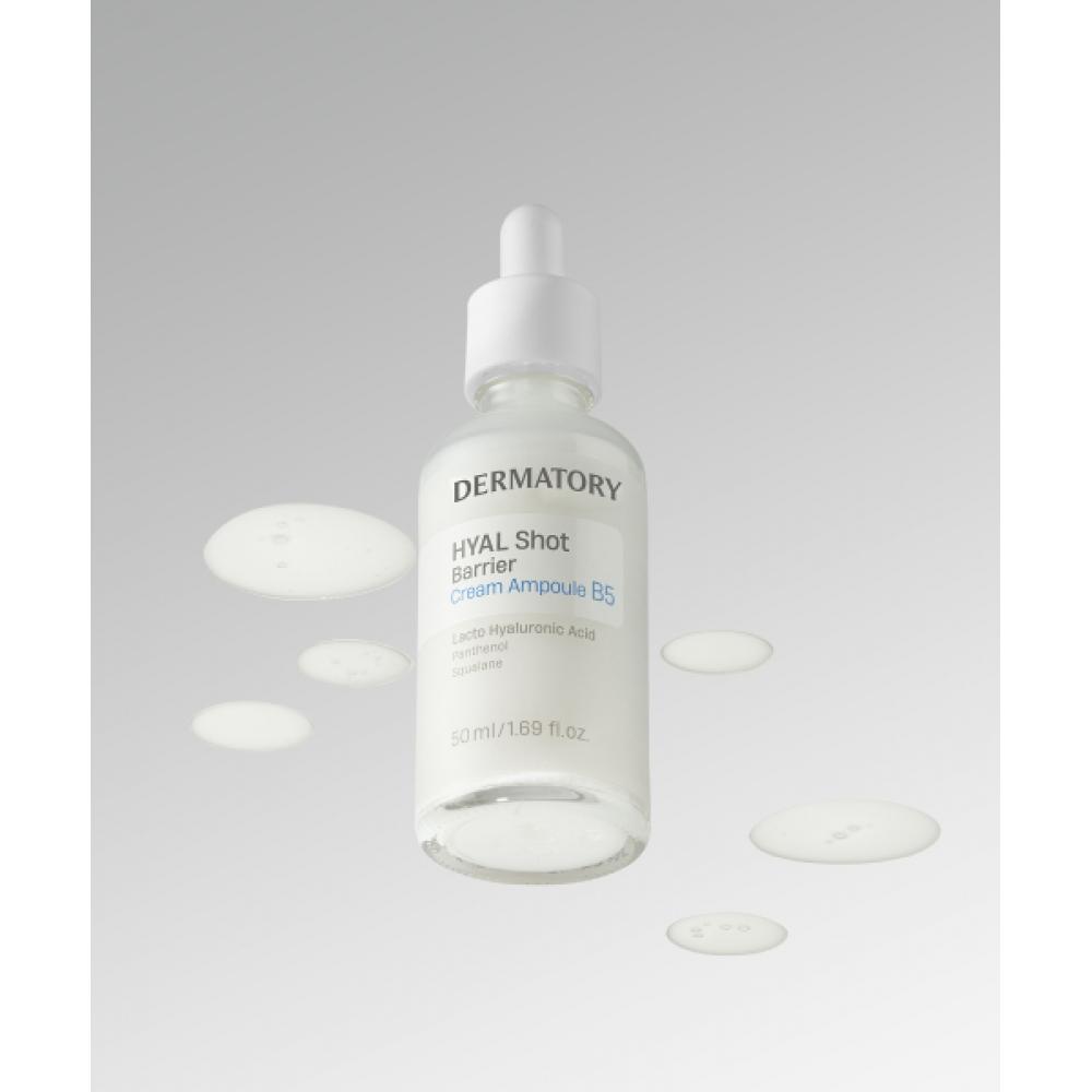 Dermatory Hyal Shot Barrier Cream Ampoule B5 [gift] Hyal Shot Cream 2ml FREE
