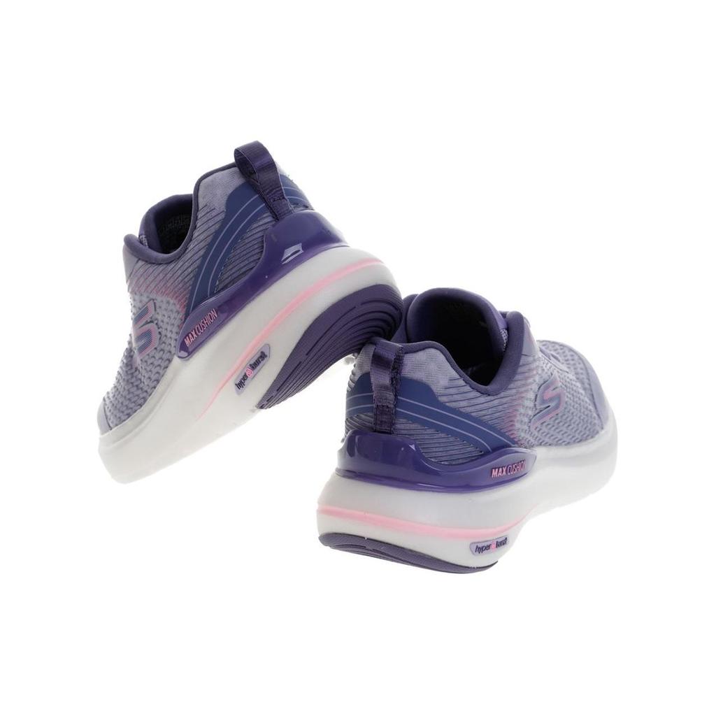 Skechers Go Run Max Comfortable Versatile Shock Absorbing Durable Breathable Low Top Running Shoes Women Sneakers Purple 129293-LAV