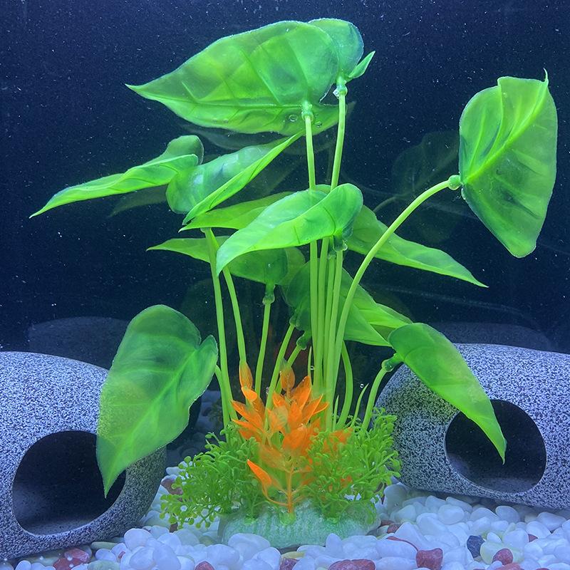 Simulated Bamboo Aquatic Fish Tank Decoration Simulated Water Grass Simulated Plant Fish Tank DIY