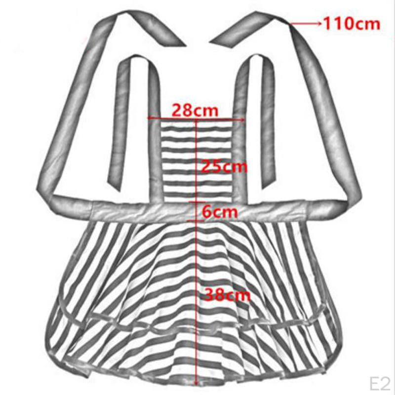 Kuchyňská zástěra Nastavitelný pas a krk odolný vůči skvrnám Dívčí zástěry Šéfkuchař pro restauraci