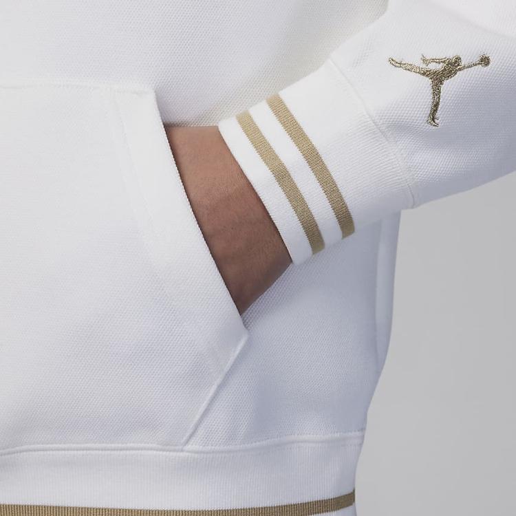 Jordan MJ Chinese New Year Lettered Hoodie Kids Hoodies Sail-White HJ7974-133