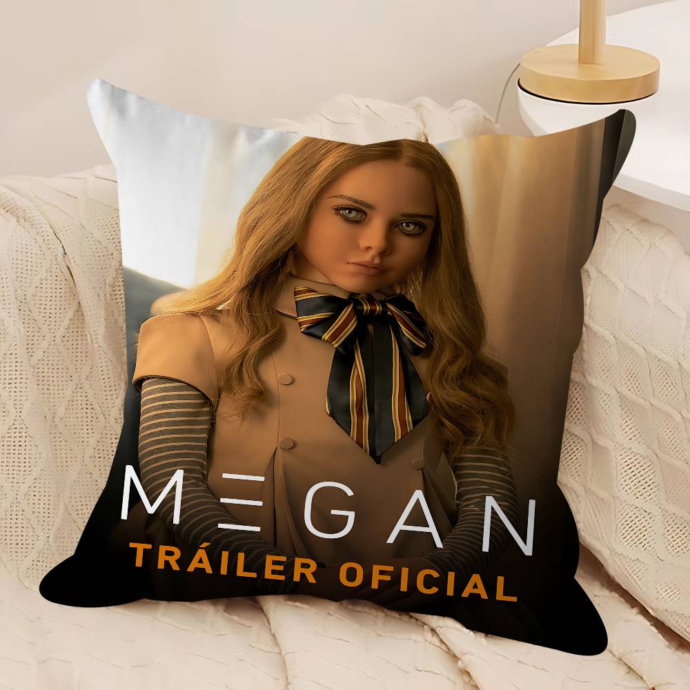 

Horrible Movie M-M3GAN Pillowcases Home Bedding Decorative Pillow Cover Wedding Super Soft Pillow Case 12x12Inch