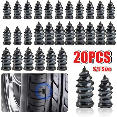 Car Vacuum Tyre Repair Nail Set Motorcycle Tire Puncture Repair Kit for Auto Bike Tubeless Tire Repair Rubber Nails