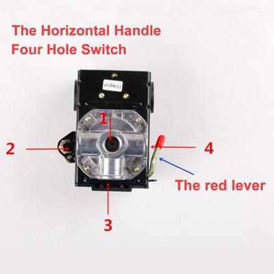 Lefoo Quality Air Compressor Pressure Switch Control 95-125 PSI 4 Port