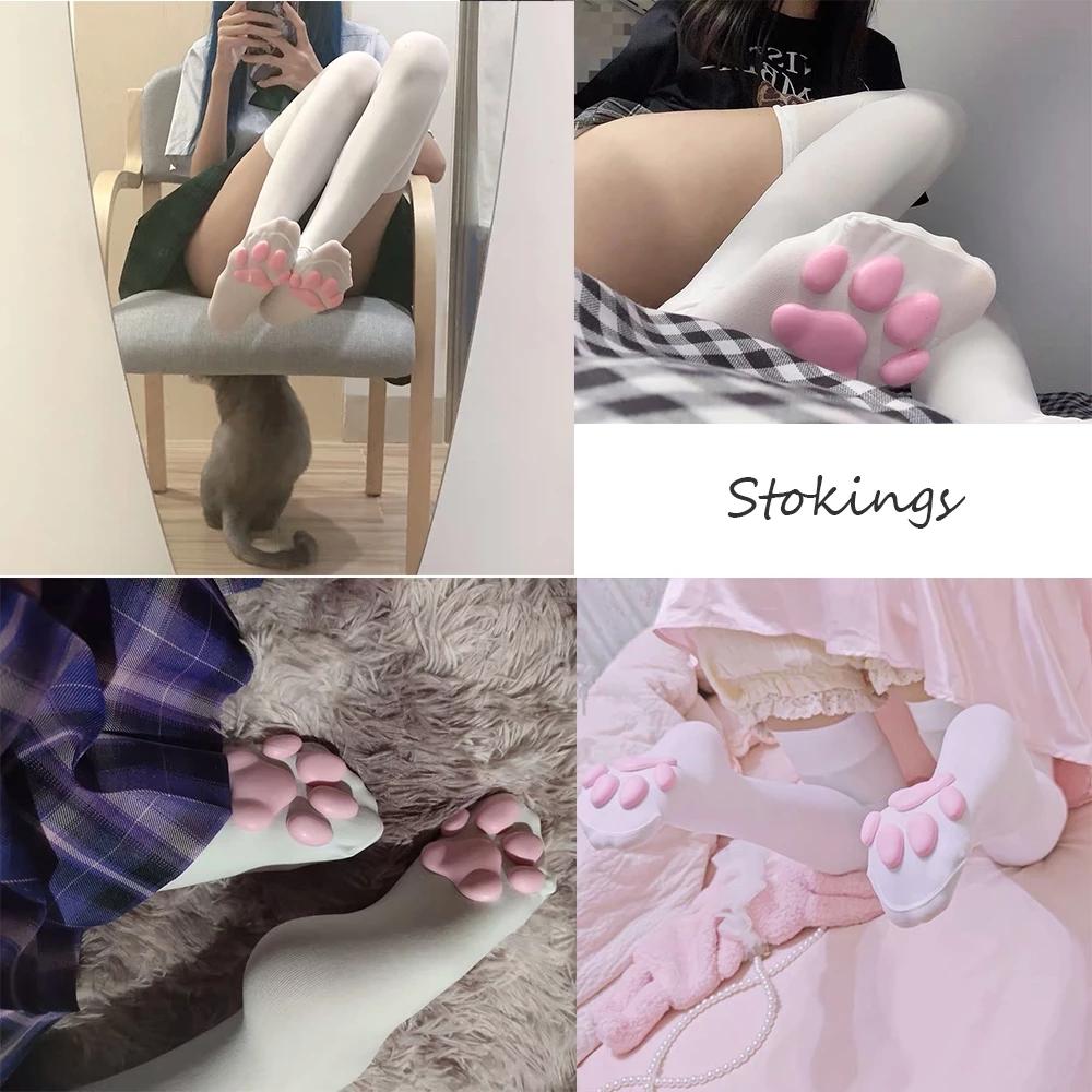 Cat Claw Socks Female Girl Kawaii 3d Cat Claw Toe Cute Gift Cosplay