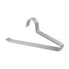 5pcs Space Aluminum Goose Shape Pants Hangers Elegant Opening Design Non-Slip No Crease for Home Travel Wardrobe Organization
