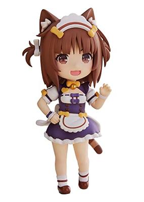 PM Büro A (PFLAUME) Nekopara Minifigur 100! Azuki Figur, Ca. 100 mm groß, Nicht-Maßstabs PVC Figur, PF194, Vorgefärbt, Fertigfigur