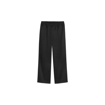 Classics Artisanal Solid Color Straight Leg Casual Pants Unisex Bottoms Black 630037-01