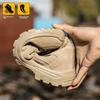 Oulylan Anti Puncture Protection Boot Steel Toe Anti-smash Labor Footwear Outdoor Working Breathable Safety Shoes for Men