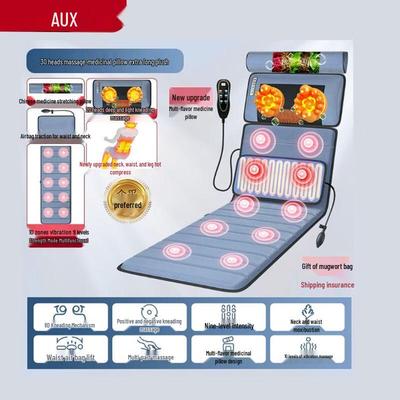 AUX Full Body Kneading Massage Cushion CN Plug (adapter Included)