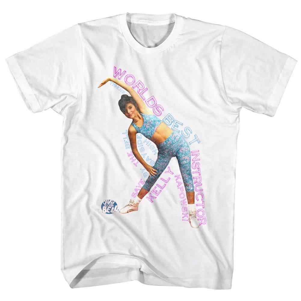 Saved by the Bell Kelly Kapowski Worlds Best Instructor Men T Shirt S