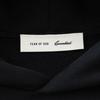 Fear of God Essentials Varsity 90s Hoodie Vintage Black Unisex Tops 192AS266991F