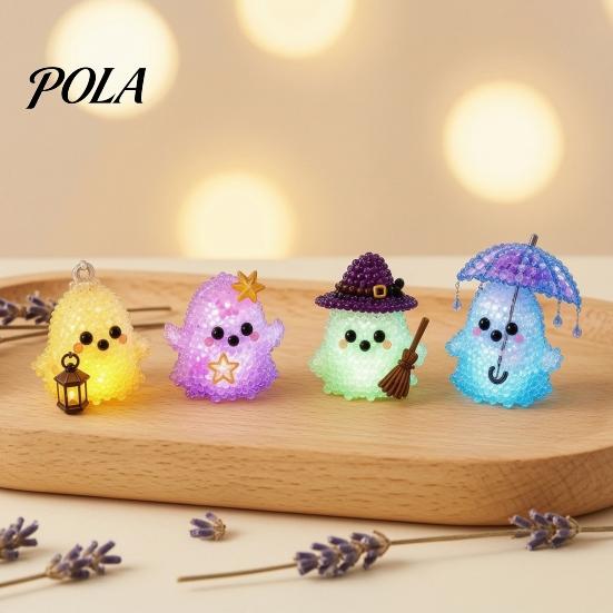 DIY Beading Kit Glowing Fantasy Spirits Bead Kit, 3D Mini Elf Craft Set, Handmade Art Creative Embellishments Ornament with Instruction, Relaxing