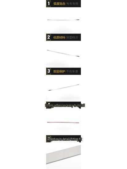 CS55PLUS Rear Trim Decoration & Anti-Scratch Tailgate Sticker Accessory