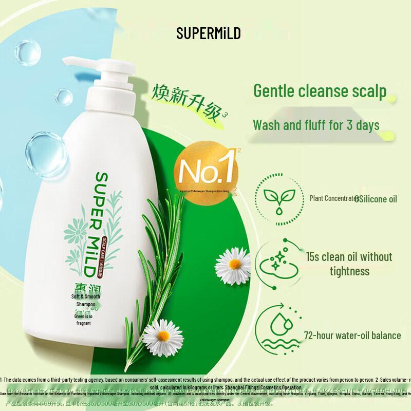 SUPER MiLD Gentle & Moisturizing Shampoo
