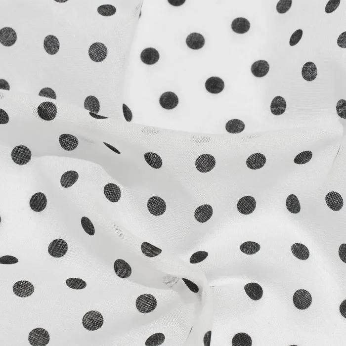 Dot Bandana Scarf (White)