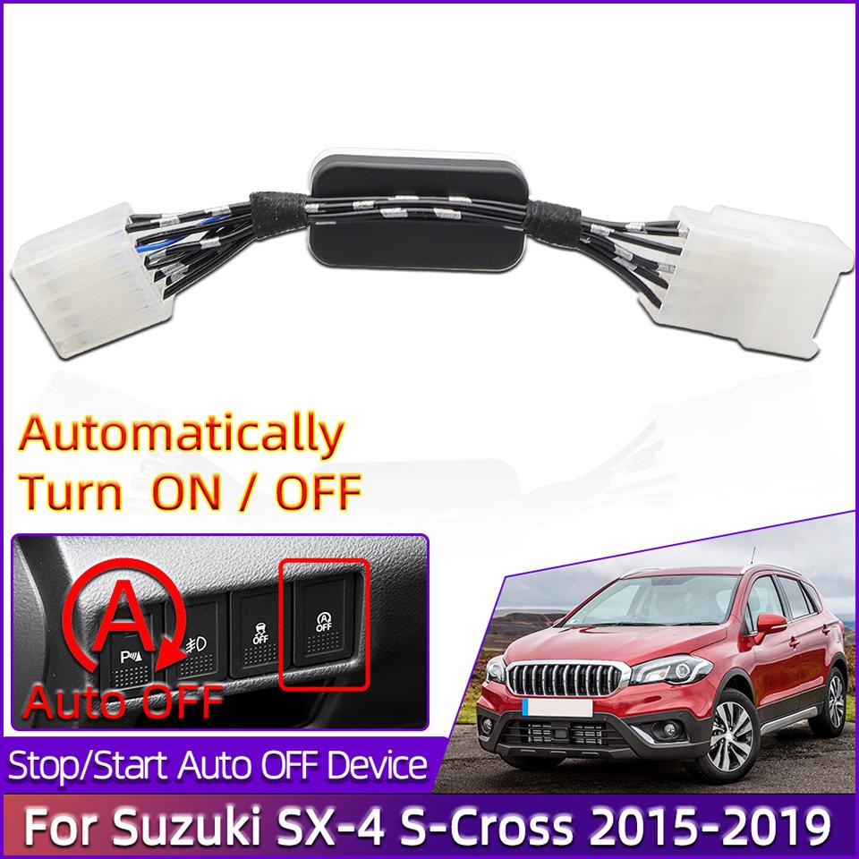 For Suzuki SX-4 S-Cross 2015 2016 2017 2018 Automatic Stop Start Engine System Off Device Control Sensor Cable Plug Modification
