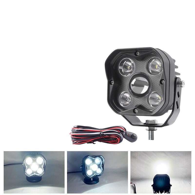 3.2 Inch Super Bright LED Spot Work Head Driving Light For Motorcycle Offroad Truck BUS ATV UTV 12V24V