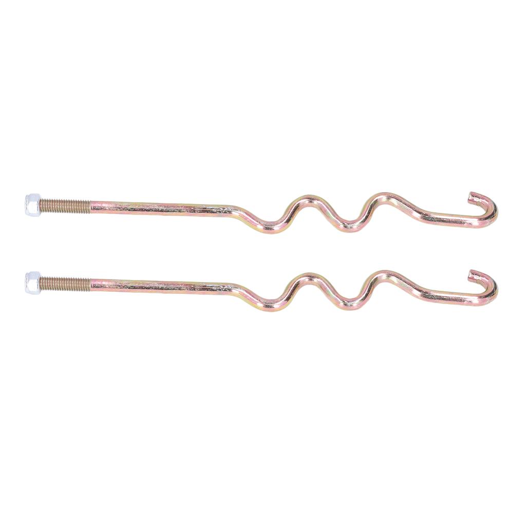 2PCS Club Car Battery Hold Down Rod 103357701 with Nut Replacement for Precedent 2008‑up