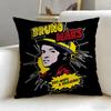 Popular Singer Bruno Mars Cushion Cover Soft & Easy-Wash Pillow Case – Versatile for Couch, Bed, Travel and Office