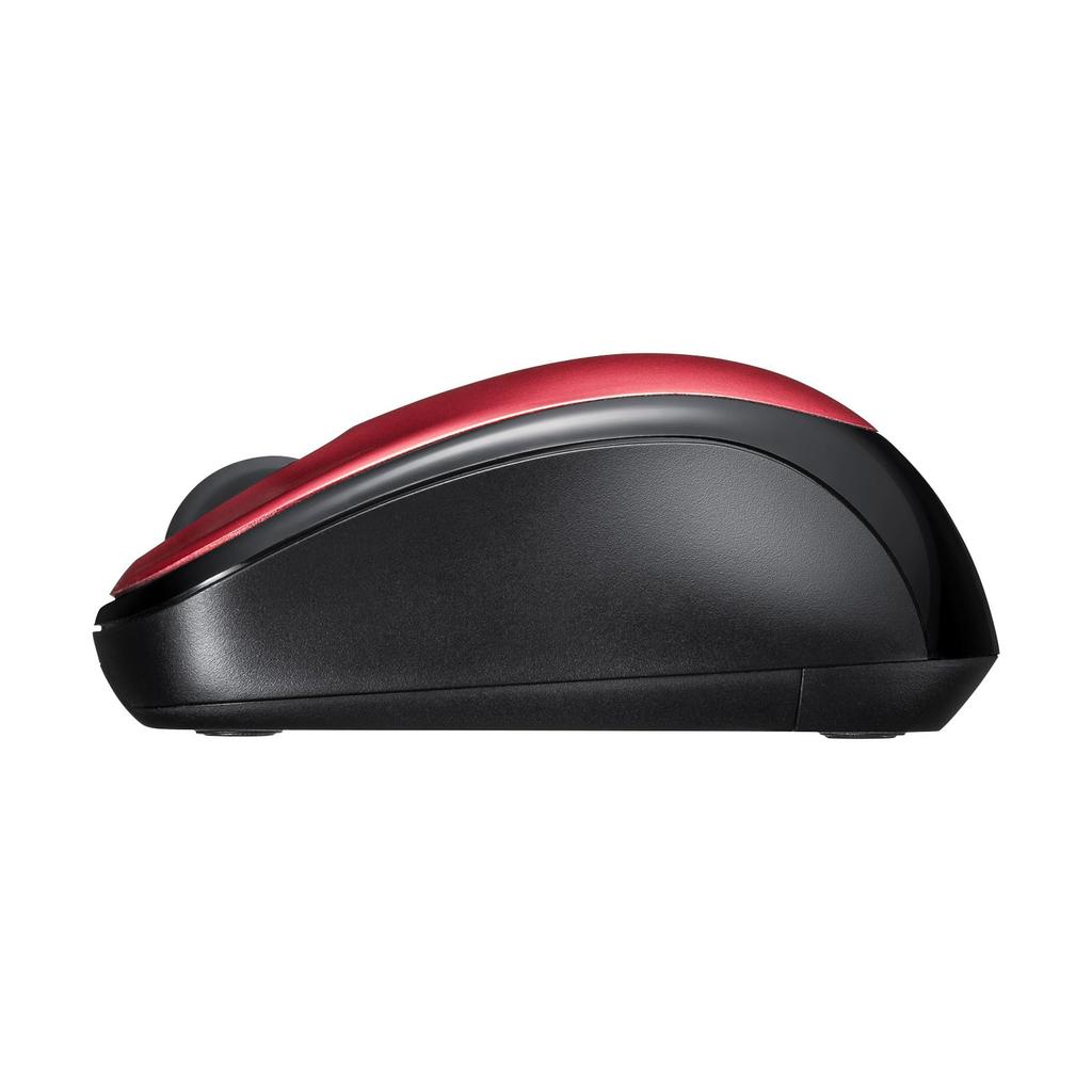 Sanwa Supply Silent Bluetooth Blue LED Mouse MA-BBS311RN (Red)
