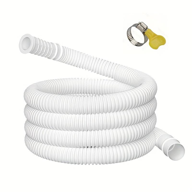 

1 Set Washing Machine Drain Hose Extension, Thickened Universal for AC Sink Patio, Easy-Connect Drainpipe Replacement