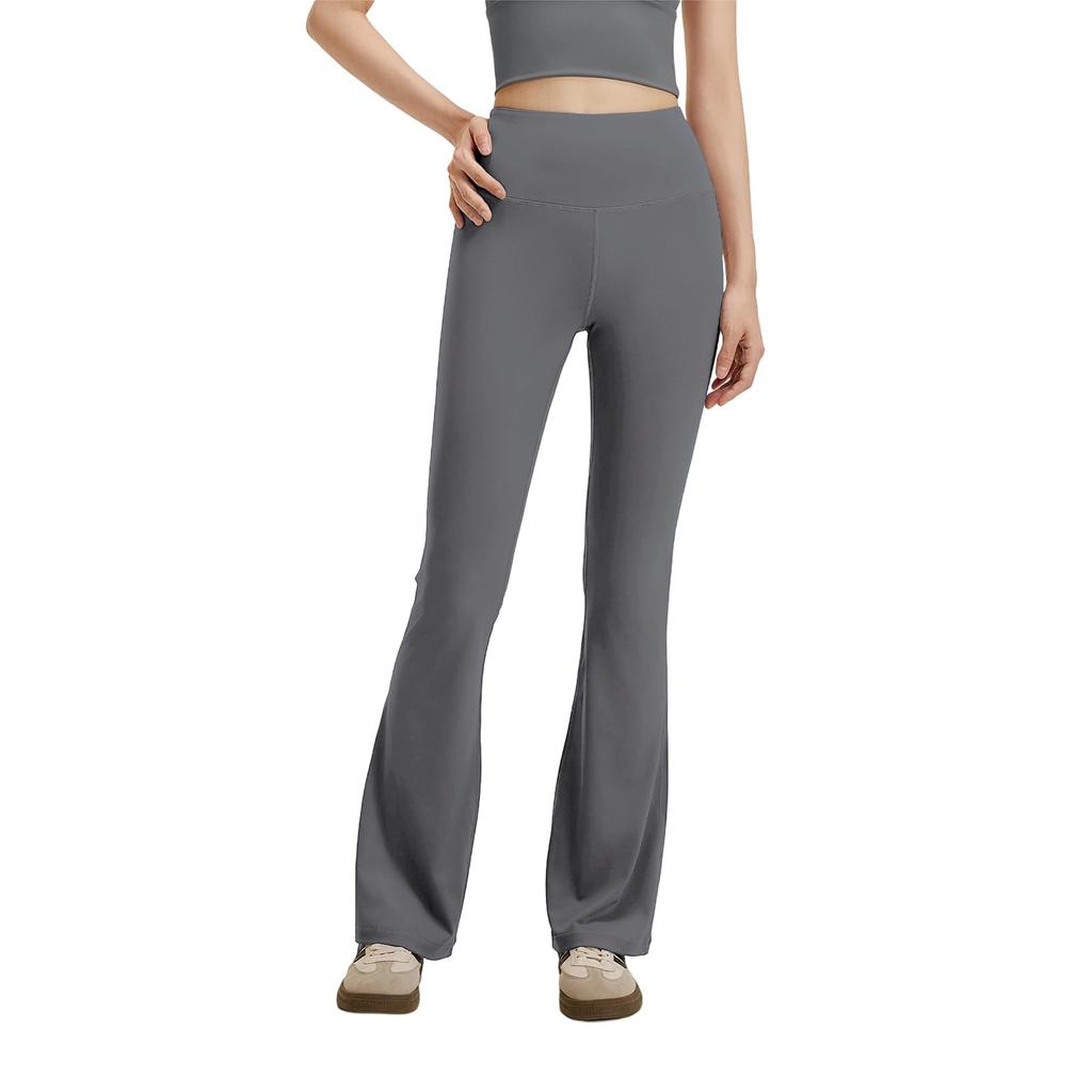 Pluviva Yoga Perfect for Hot and Perfect for Beautiful Legs Women's Leggings, High-Waisted, Pilates, Running, Gym, Yoga, Fitness, (K025-lgr-L)