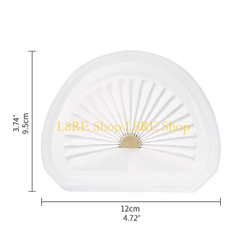 L8RE 4 Pack Replacement Filters for Black Decker Hand Vacuum HLVA320J00