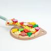 Wooden Simulation Fruits and Vegetables, Children's Play Kitchen, Convenience Store, Boys and Girls' Cake, Pizza, Toys