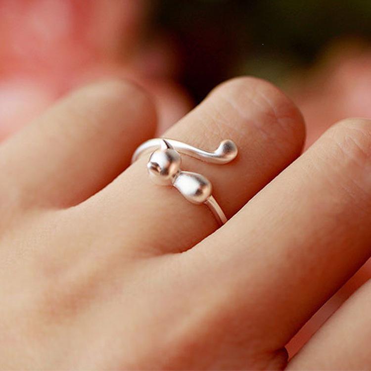 Korean Cute Cat Open Women's Ring