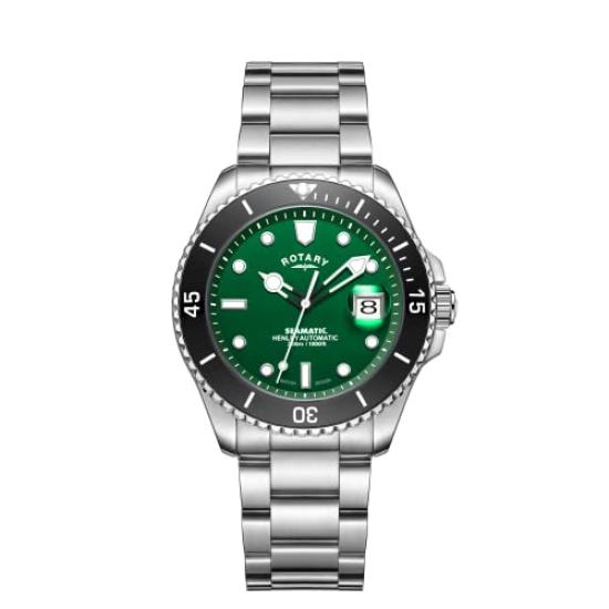

[ROTARY] Diver s Watch Rotary HENLEY DIVER SEAMATIC GB0543078 Men s Silver