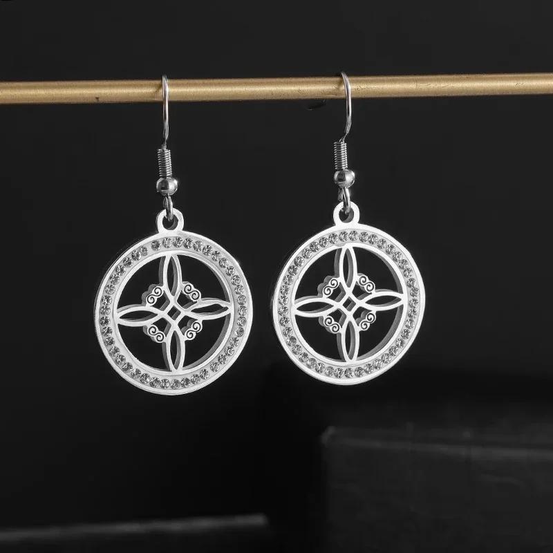 High Quality Hip Hop Cubic Zirconia Xo Letter Pendant Earrings Necklace Set for Men and Women Fashion Trend Jewelry