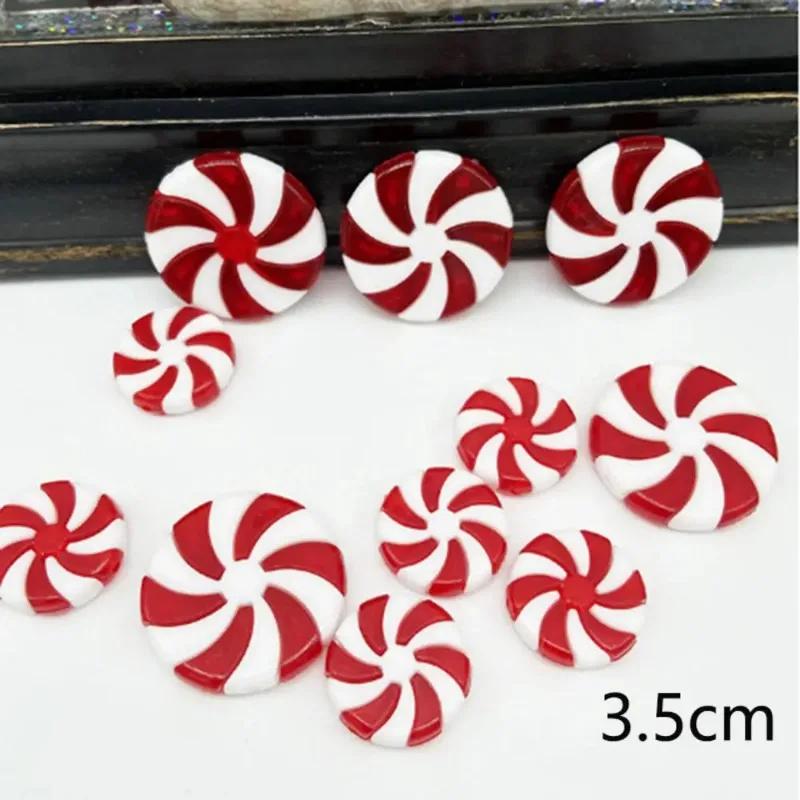 Cute Xmas Candy Canes Lollipop Christmas Tree Ornament Hanging Christmas Home Decoration 2024 Navidad Natal Noel Decoration
