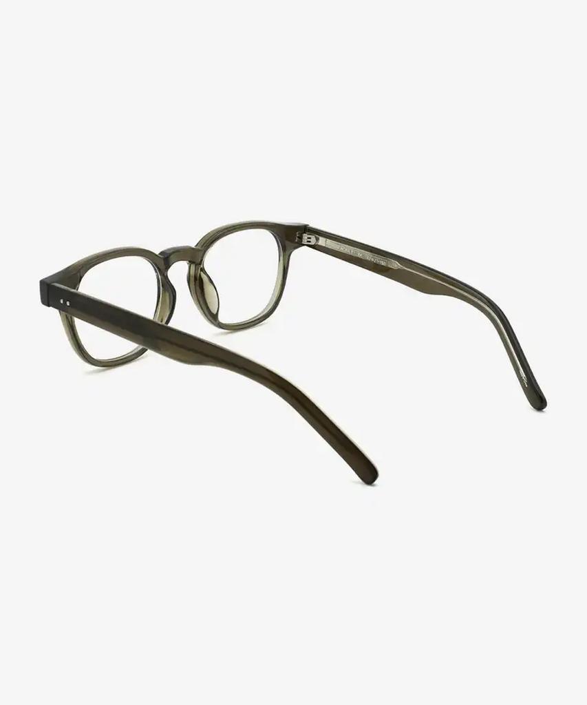 Seutailwokeu Khaki Sw Horn 01 Kk Stylework Eyeglass Frames