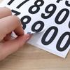 DIY Self adhesive School  decor Label Stickers Numbers Stickers Mailbox Numbers Decoration