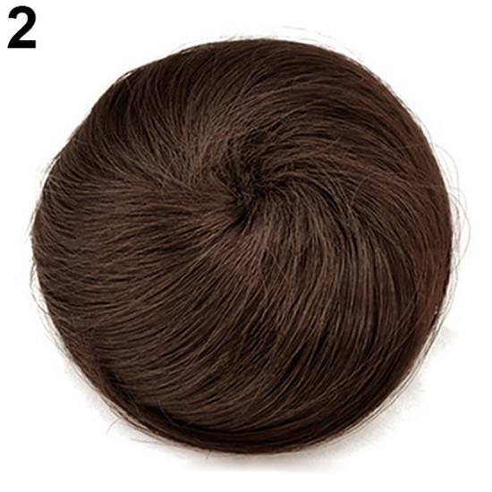 Synthetischer, lockiger Chignon-Haarknoten, Haarteil, Clip-in-Haarverlängerungen