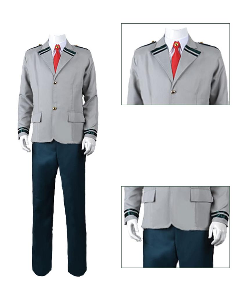 My Hero Academia Cosplay High School Klasse Izuku Midoriya Cosplay Katsuki Tenya Shoto Todoroki Kostüm für Fancy Anime Cosplay Event [Kamihei Ryohin]