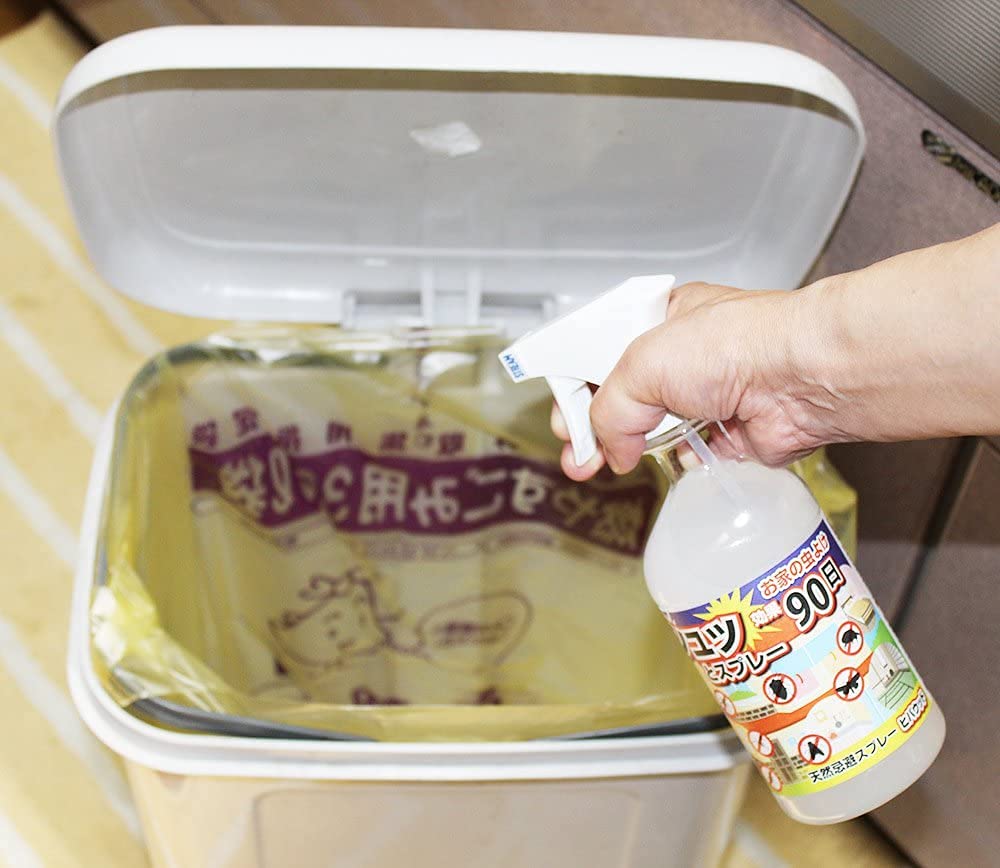 Set of 1 Hibawood Bottle and 3 Refill Bags. Home Insect Repellent Spray, Natural Insect Repellent Spray for Centipedes, Stink Bugs, and More. Hinoki O