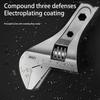 H7EE 8/10/12/15inch Adjustable Wrench Universal Spanner Mechanical Workshop Hand