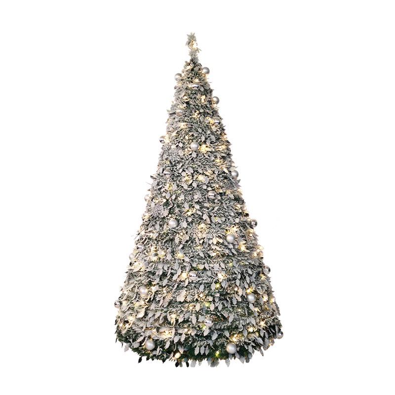 Scalable Luminous Pagoda Christmas Tree - Round, Folding, 1.5m/1.8m/2.1m