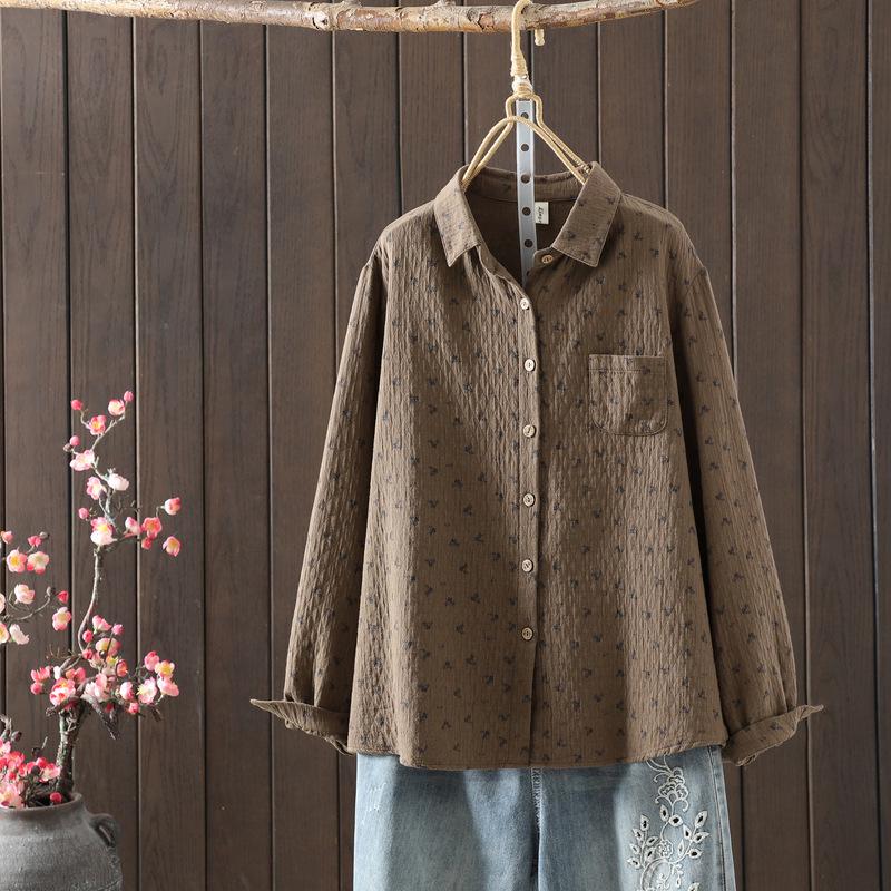 

2025 Korean Cartoon Floral Loose Women s Cardigan One Size