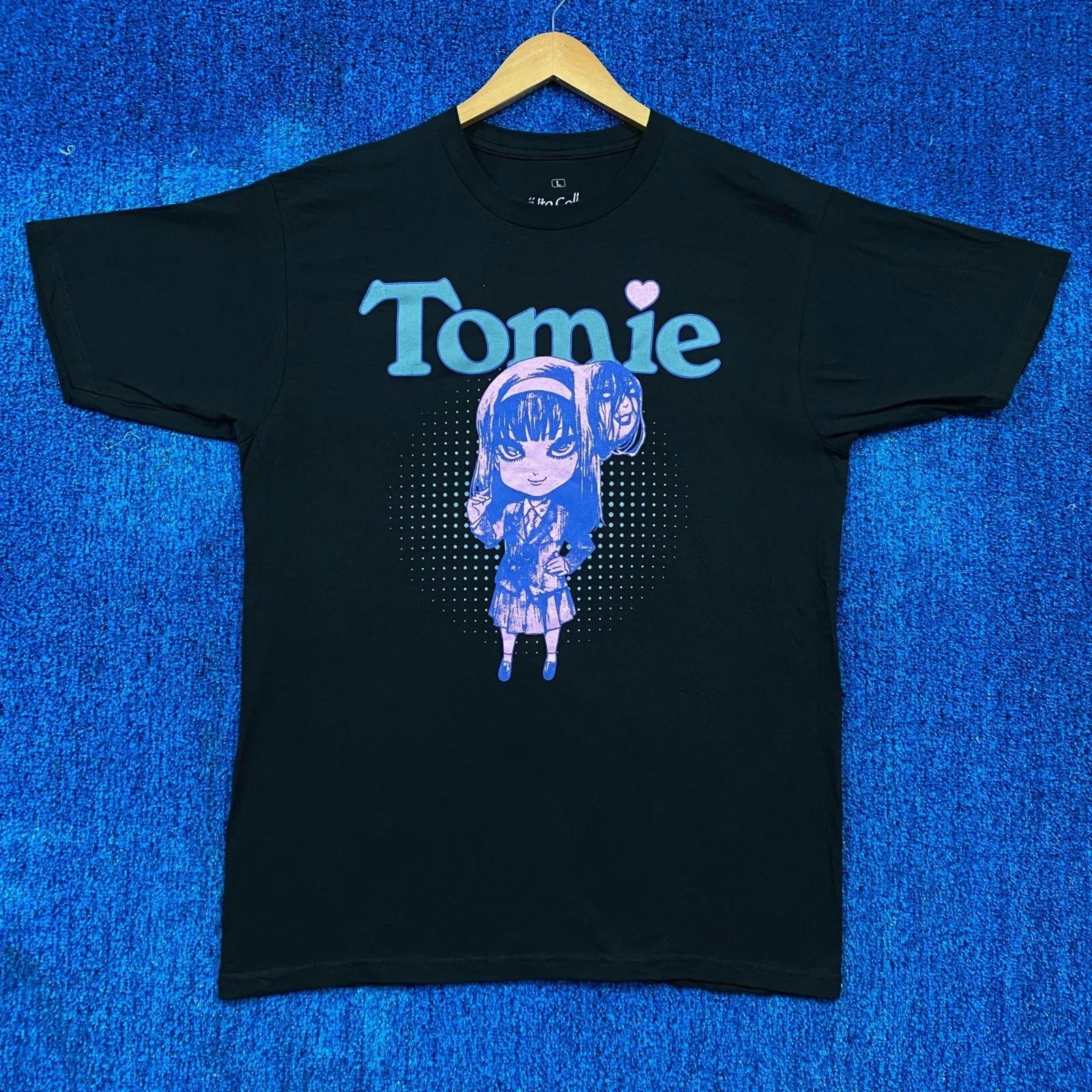Tomie Chibi Style Junji Ito Psychological Horror Manga Tee L S