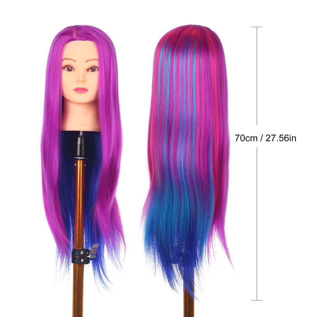 Bestauty Mannequin Head with Clamp Holder for Braiding Hair Styling Practice Manikin Head for